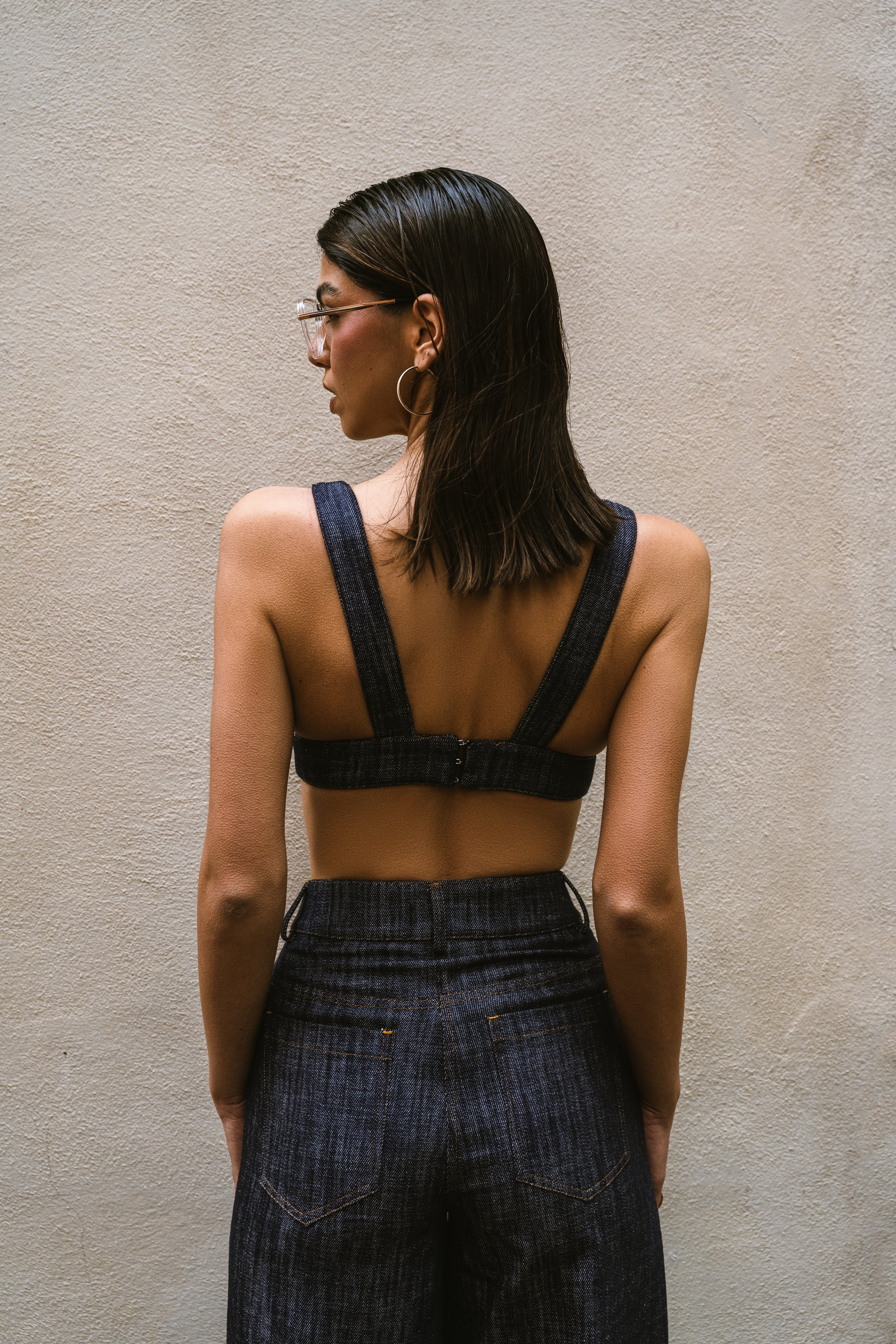 BRALETTE LUNA - DENIM