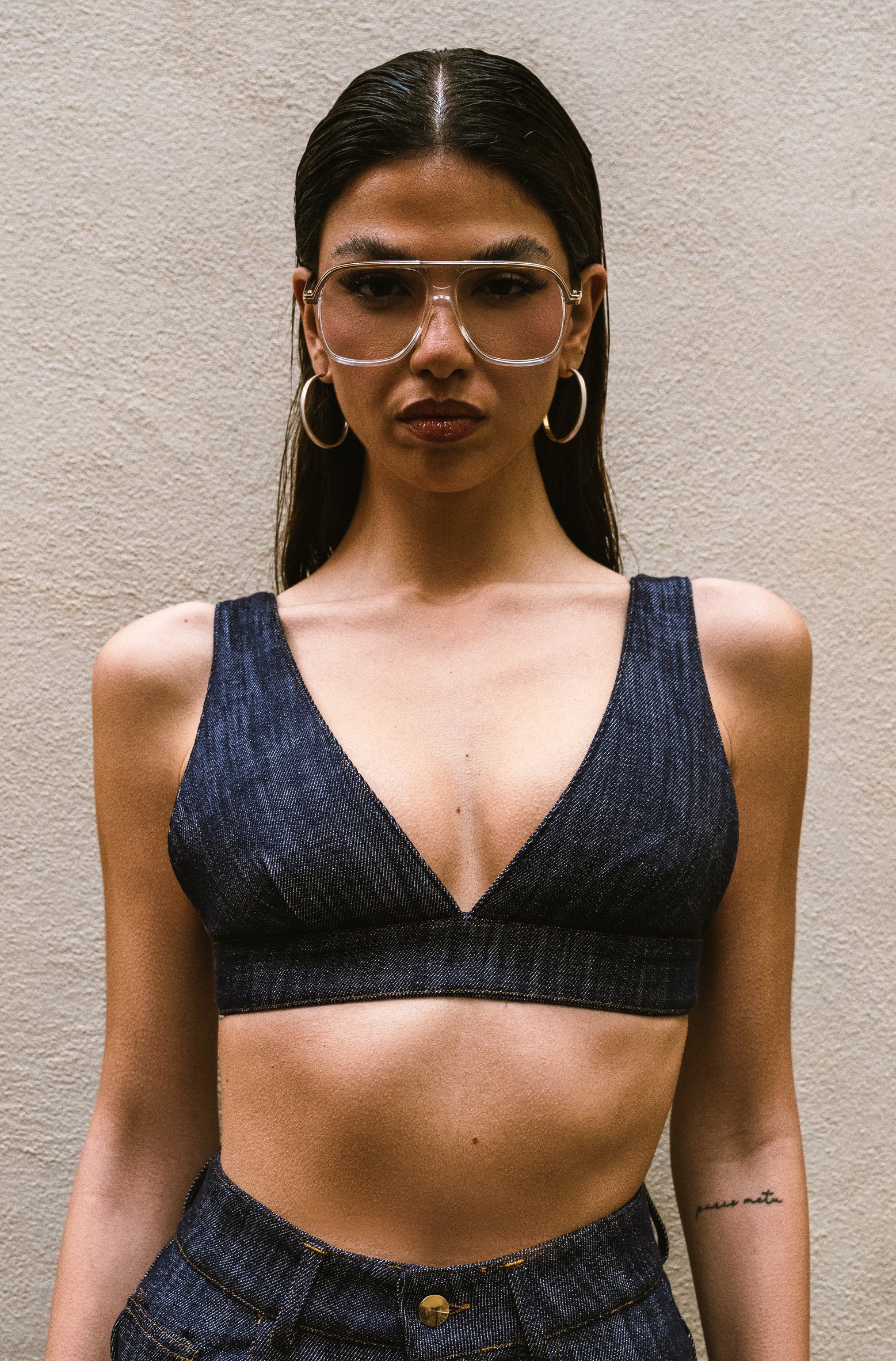 BRALETTE LUNA - DENIM